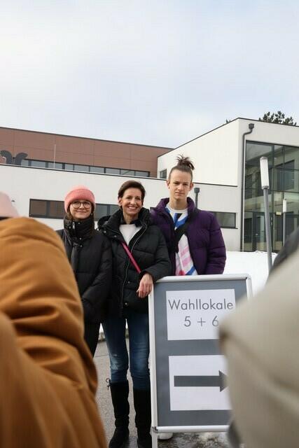 Indra Collini bei der Stimmabgabe | Foto: NEOS