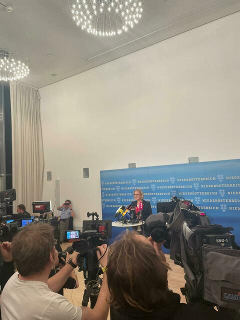 Johanna Mikl-Leitner lehnt Zusammenarbeit mit SPÖ und FPÖ nicht ab. | Foto: RegionalMedien Niederösterreich