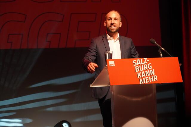 Mit Blick auf die Salzburger Landtagswahl sagt Egger: „Wir in Salzburg sind gut vorbereitet und spüren seit längerer Zeit großen Zuspruch." | Foto: Julia Hettegger