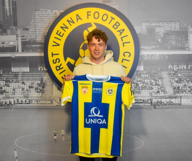 Kai Stratznig hat beim First Vienna FC 1894 für ein Jahr unterzeichnet - mit der Option auf Verlängerung. | Foto: First Vienna FC 1894