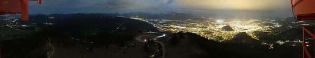 Sensationelle Panoramaaufnahmen von der Gaisbergspitze. | Foto: Verein Gaisberg.Aktiv / Panomax