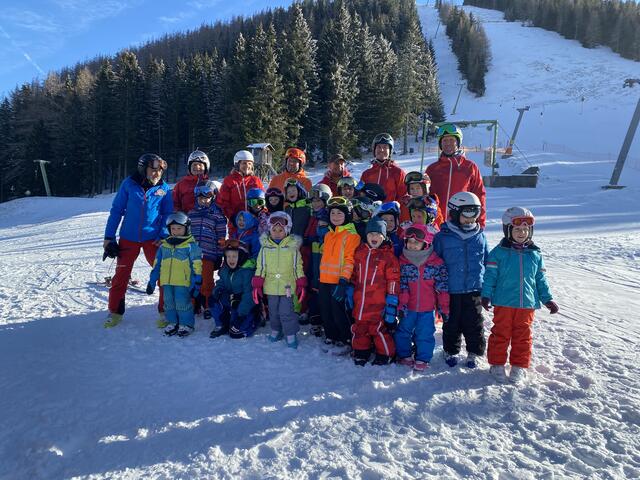 Spaß am Skifahren: Das vereint die jungen Sportlerinnen und Sportler am Seeberg. | Foto: KSV