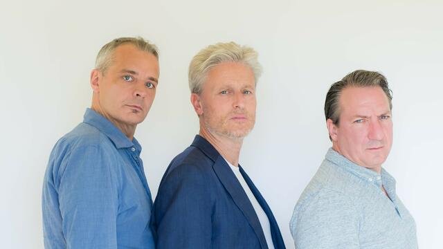 Thomas Maurer, Florian Scheuba und Robert Palfrader (vl) laden zum Benefizabend im Cape 10. | Foto: Barbara Wirl