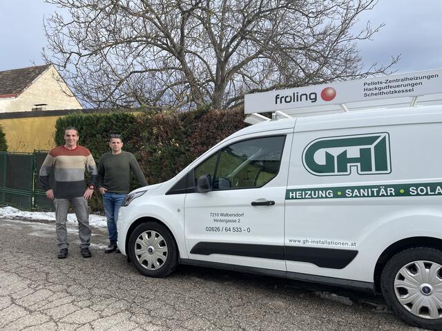 Hans-Peter Spanraft und Josef Postl haben das Unternehmen GHI übernommen.