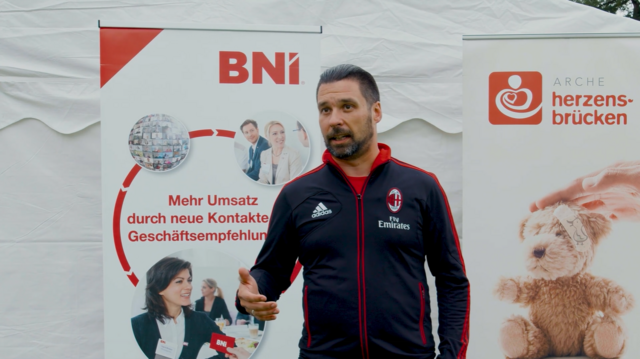 Robert Horvath, BNI Netzwerker, Unternehmer und Organisator des Fußballevents. | Foto: BNI 