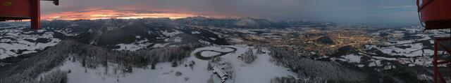 Das Archiv "Best shots" liefert gestochen scharf besondere Panoramablicke vom Gaisberg. | Foto: Verein Gaisberg.Aktiv / Panomax
