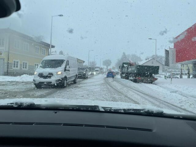 Schneechaos auch in Tumeltsham. | Foto: Kramesberger