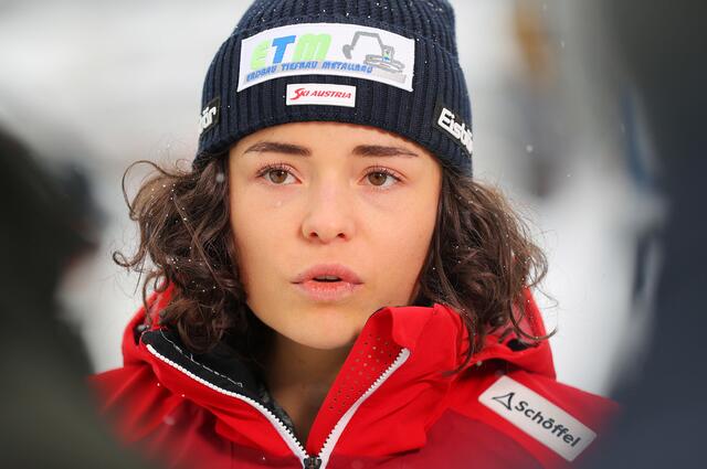 Julia Scheib ist das steirische Küken. | Foto: GEPA pictures