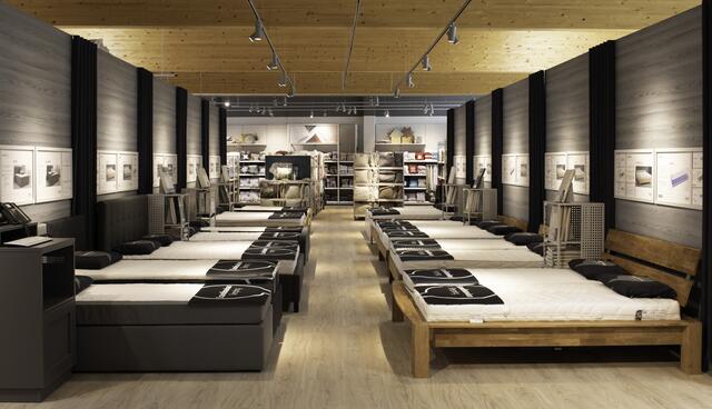 Das Matratzenstudio ist das Herzstück des neuen Stores. | Foto: JYSK