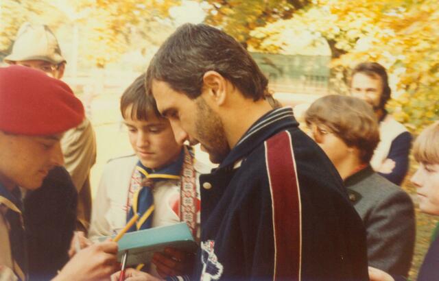 2 Photos Presse 1989 - Krankl / Rapid Wien (Nancy)