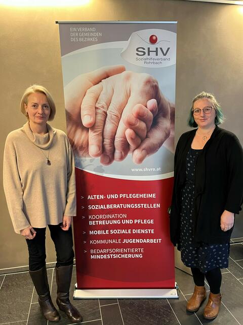 Michaela Lechner (li.) und Nadja Helbig-Lang sind die beiden Koordinatorinnen des SHV Rohrbach. | Foto: SHV Rohrbach