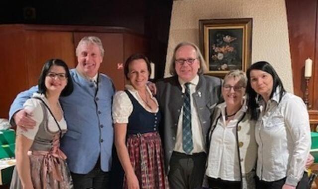 Riccarda Huber, Landtagsabgeordneter Gerhard Schödinger, Vizebürgermeisterin Berg Irene Aahs, Horst Pelzmann, Beatrix Kriszta und Sylvia Rimele (vlnr) | Foto: Pelzmann