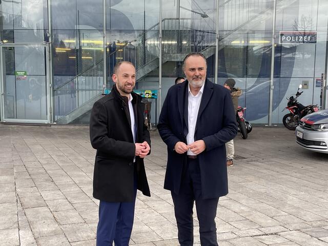 Egger (li.) und Doskozil | Foto: Julia Hettegger