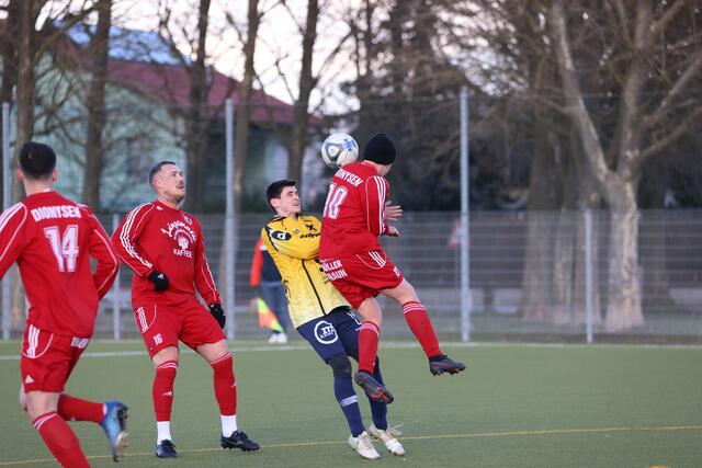Neuzugang Armin Bucan (l.) und David Milenkovic (r.). | Foto: Reischl