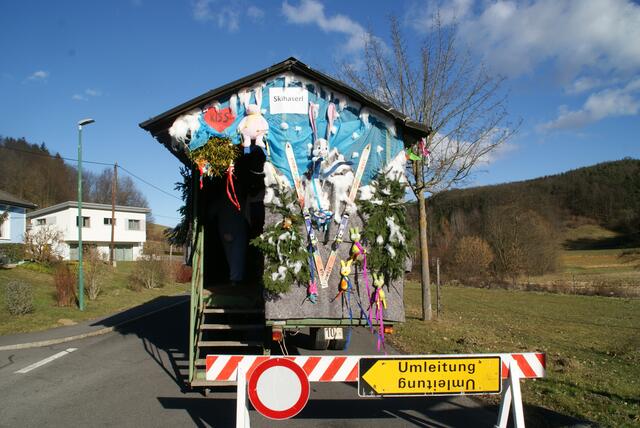 Schöner und mit viel Aufwand dekorierter Wagen. | Foto: Anna Maria Kaufmann