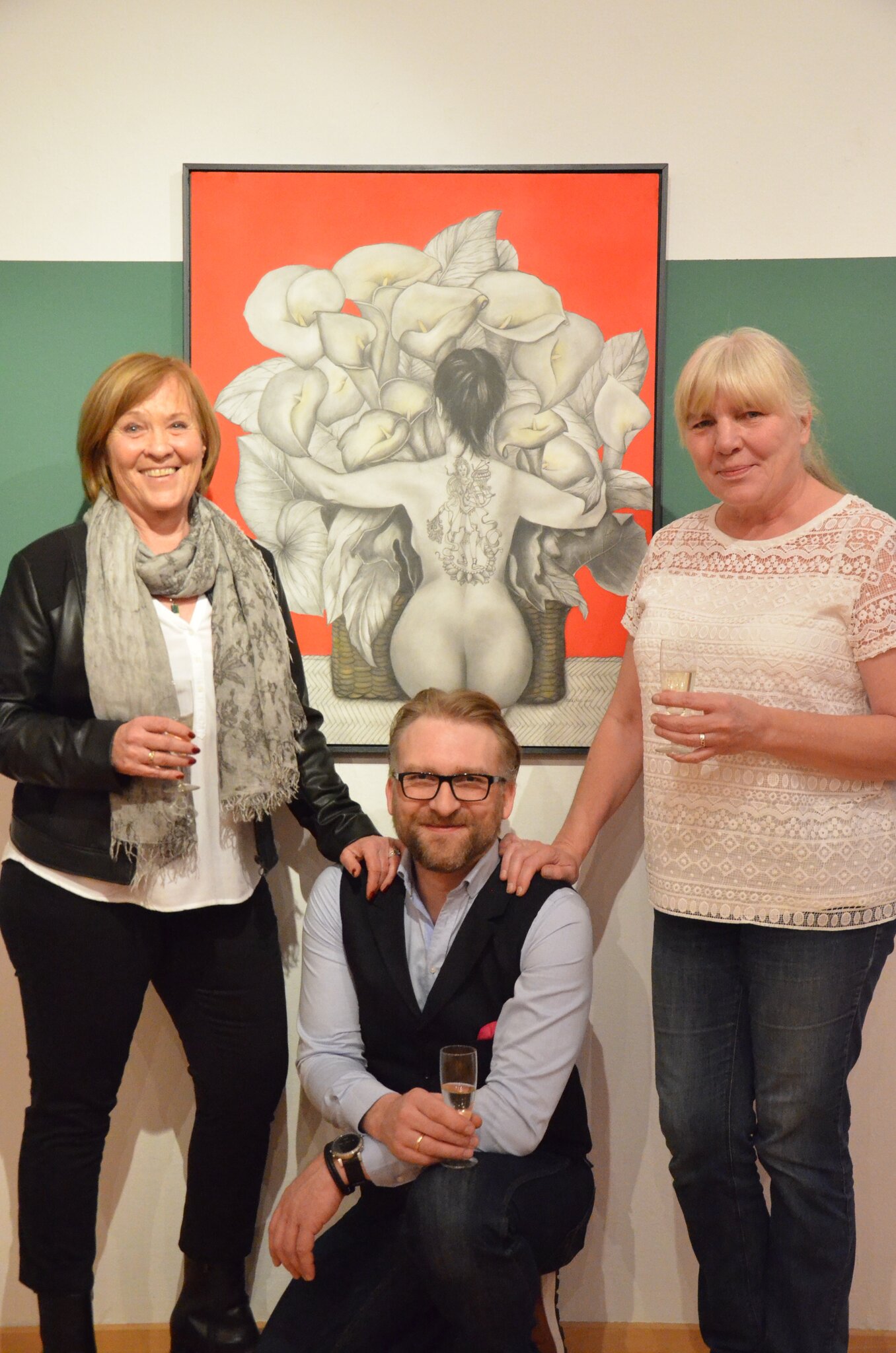 Monika Neuner AUSTTELLUNGSVERLÄNGERUNG "Zwischen Pinsel und Strich