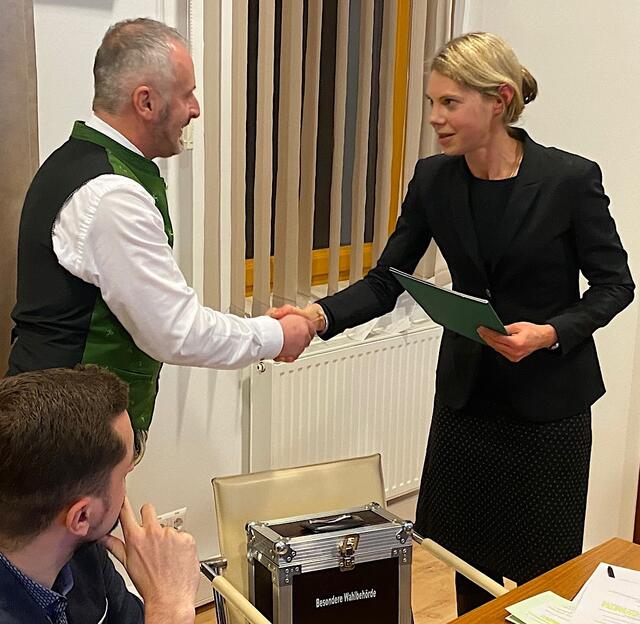 Die Angelobung ist geglückt. | Foto: Regionalmedien