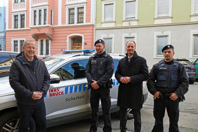 Mitarbeiter der MÜG mit Johannes Anzengruber und Klaus Feistmantl