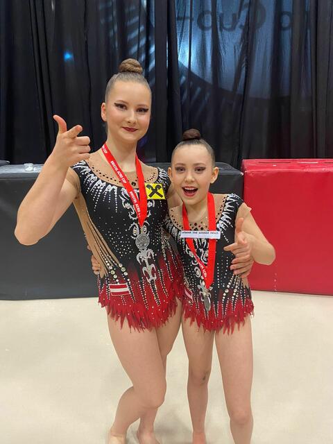 Livia Haizinger, Celina Loidl | Foto: Sportakrobaten Krems