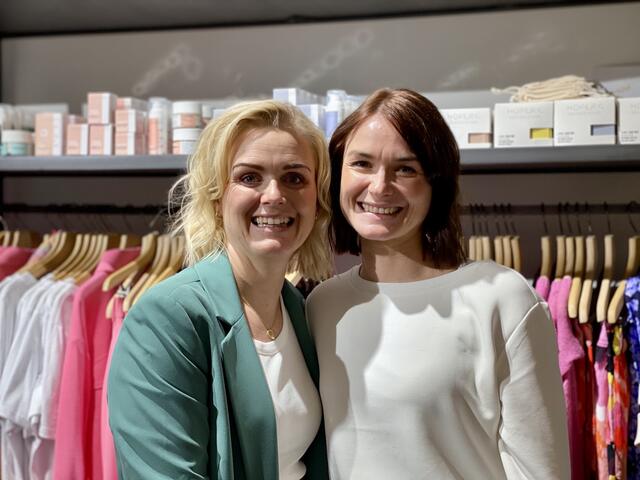 Unternehmer-Schwestern Doris Kocher und Tina Kirchner aus Forstau | Foto: Anja Fischer