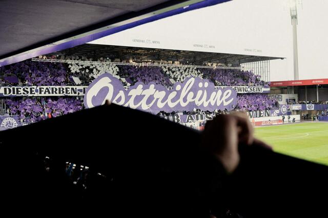 Mehr als eine Woche vor dem Spiel wurden 10.000 Tickets verkauft und die Ost-Tribüne ist komplett ausverkauft. | Foto: FK Austria Wien
