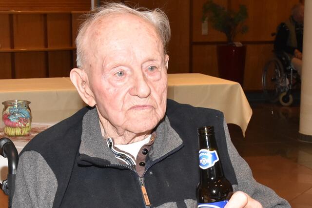 Im Pflegeheim St. Franziskus in Güssing beging Josef Kalman seinen 91. Geburtstag. | Foto: Julius Potzmann