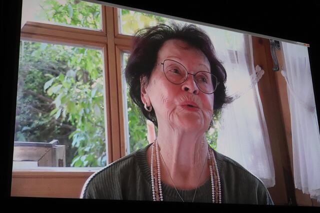 Zeitzeugin Herlinde Plangger.  | Foto: Elisabeth Zangerl 