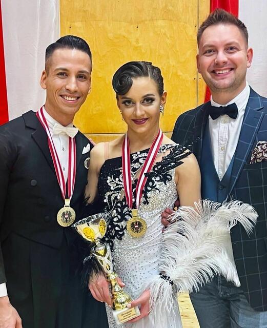 Andy Pohl, Magdalena Weinstabl, Vladimir Slon | Foto: Weinstabl via Facebook