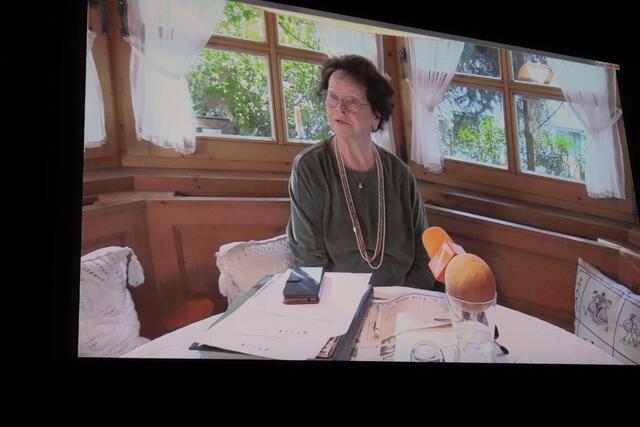 Zeitzeugin Herlinde Plangger.  | Foto: Elisabeth Zangerl 