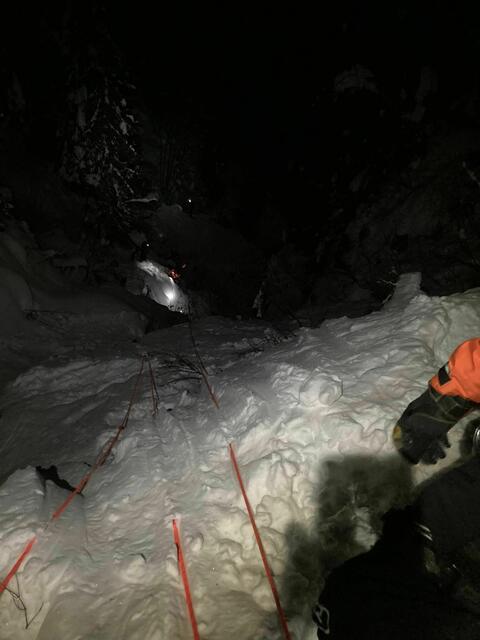 Suche nach verunglückter Skifahrerin auf der Schmittenhöhe in Zell am See. | Foto: Bergrettung Zell am See