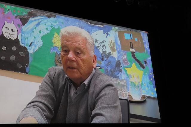 Siegfried Gohm war auch einer der Zeitzeugen.  | Foto: Elisabeth Zangerl 