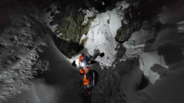 Suche nach verunglückter Skifahrerin auf der Schmittenhöhe in Zell am See. | Foto: Bergrettung Zell am See