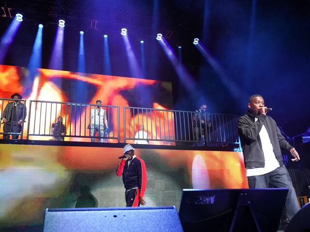 Der Wu-Tang Clan wird die Wiener Stadthalle im Sommer beehren – in Vollbesetzung. | Foto: LAWRENCE BRYANT / REUTERS / picturedesk.com
