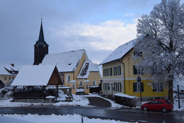 Im Ortskern soll ein Gebäude für eine Nahversorgung errichtet werden. | Foto: Gemeinde St. Martin