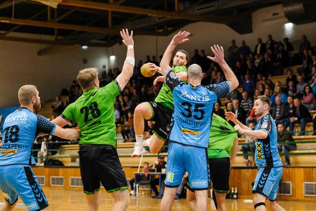 In Bärnbach brachte die HSG XeNTiS Westwien in der Meisterschaft an den Rande einer Niederlage. | Foto: Thomas Leibetseder, iQ-Foto