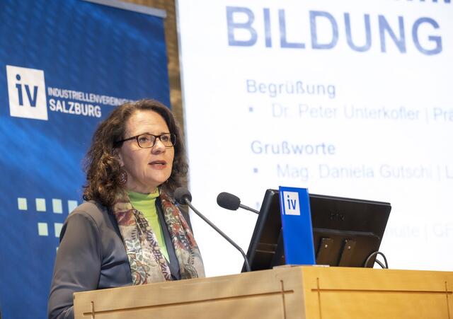 Bildungslandesrätin Daniela Gutschi | Foto: IV-Salzburg/Kolarik