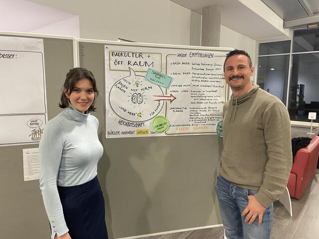 Valentina Auer und Markus Prelog sind Teil des Villacher Bürgerrates.  | Foto: MeinBezirk.at (alle) 