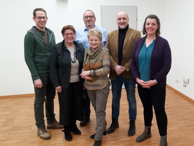 Sascha Sulzer, Bürgermeisterin Josefa Geiger, GGR Josef Brandfellner, GR Melitta Linzberger, Vizebürgermeister Gerald Höchtel, GGR Franziska Haller. | Foto: Marktgemeinde Sieghartskirchen