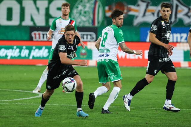 Zahlenspiele zum Angeben: MeinBezirk.at hat die spannendsten Zahlen, Daten und Fakten zu den letzten Partien zwischen Sturm Graz und Rapid zusammengefasst. | Foto: GEPA