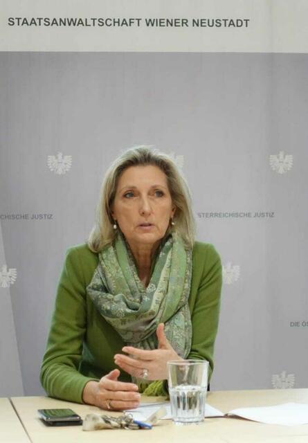 Leiterin der Staatsanwaltschaft Wiener Neustadt Barbara Haider. | Foto: Trimmel