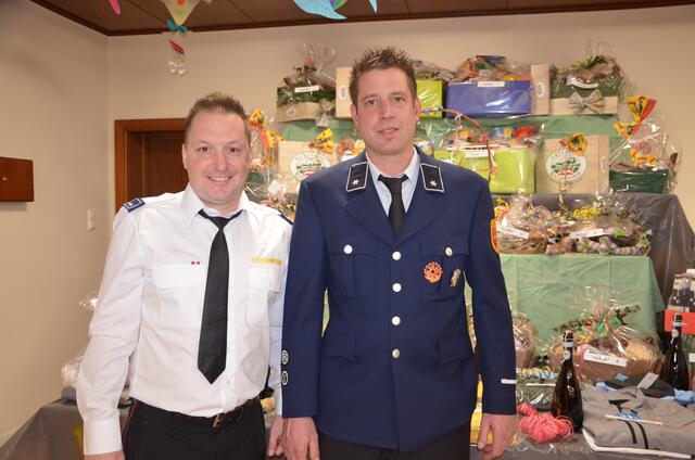 Markus Brunner und Stellvertreter Daniel Lesacher