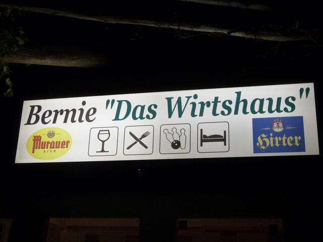 Bernie "Das Wirtshaus" war zahlreich besucht!