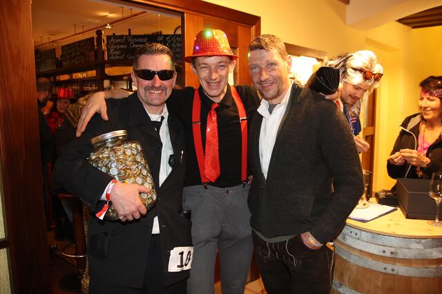 Johann Wieser, Roland Hackl und Andi Unterkofler.