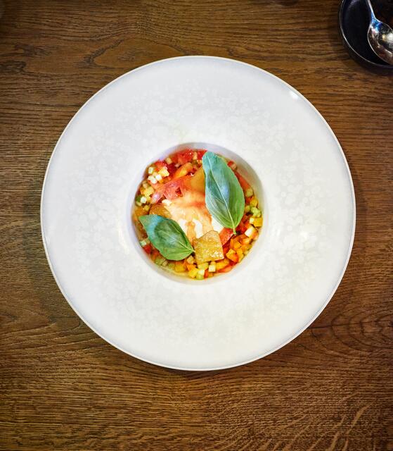 Auch Vegetarier finden etwas auf der Karte.  | Foto: G. Wasserbauer