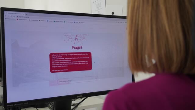 Die Tourismusregion Wagrain-Kleinarl setzt neuerdings auf einen Chatbot-Prototypen, der online einfache Anfragen beantworten kann. Der "AI-Concierge" basiert auf künstlicher Intelligenz. | Foto: Felix Hallinger