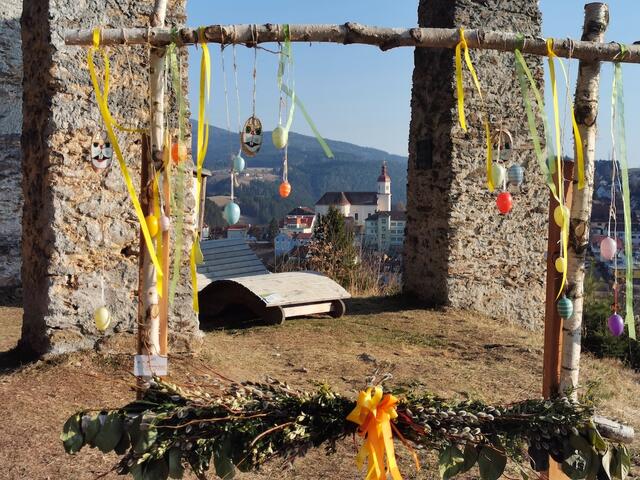 Ostern Im Galgenwald in Birkfeld.