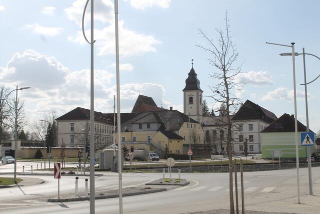 Zentrum von Baumgartenberg, die Marktgemeinde wächst. | Foto: BRS/Köck
