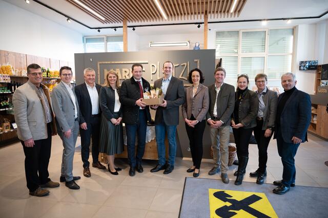 Im "Marktplatzl" in Ried/Riedmark. | Foto: BML/Hemerka