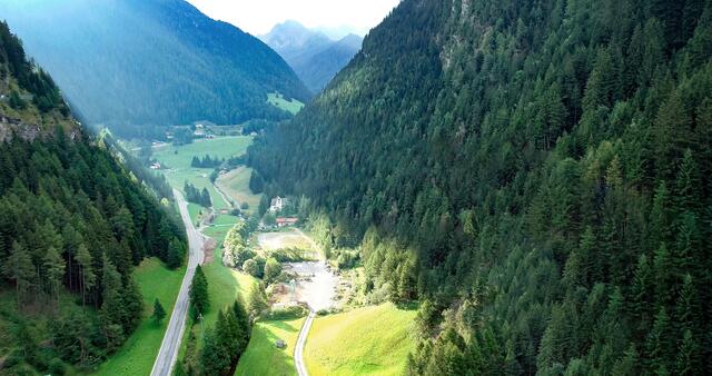 Das Tal ohne Luegbrücke | Foto: Visualisierung DI LA Achhorner