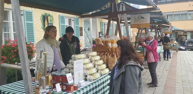 Der Bauernmarkt in Altmünster.  | Foto: Marktgemeinde Altmünster